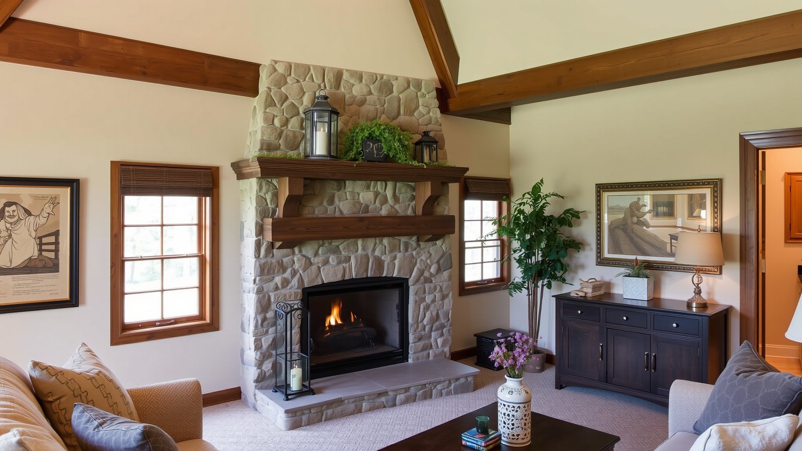 1. Rustic Stone Charm