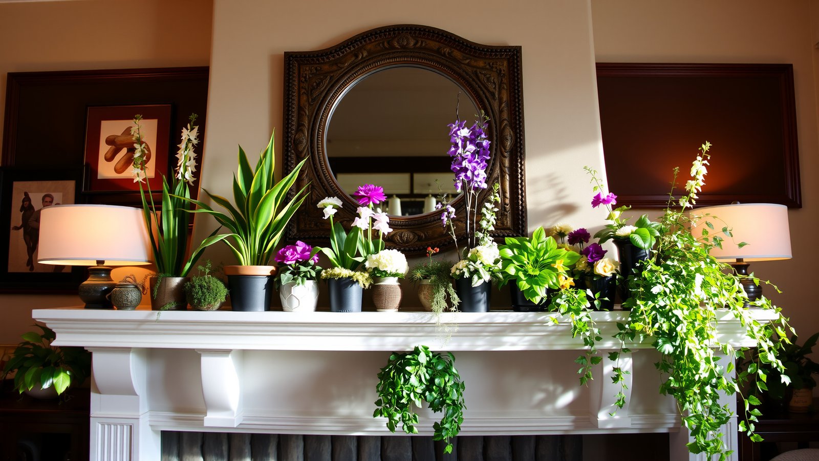 1. Seasonal Greenery