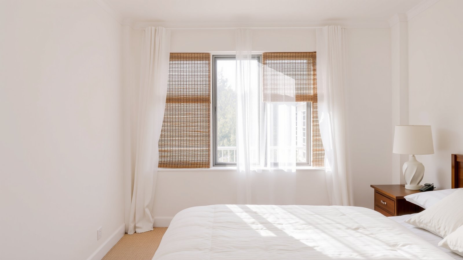 10. Simple Window Treatments