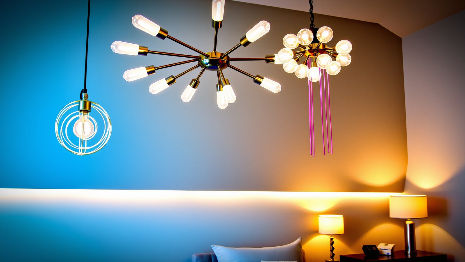 10. Statement Lighting