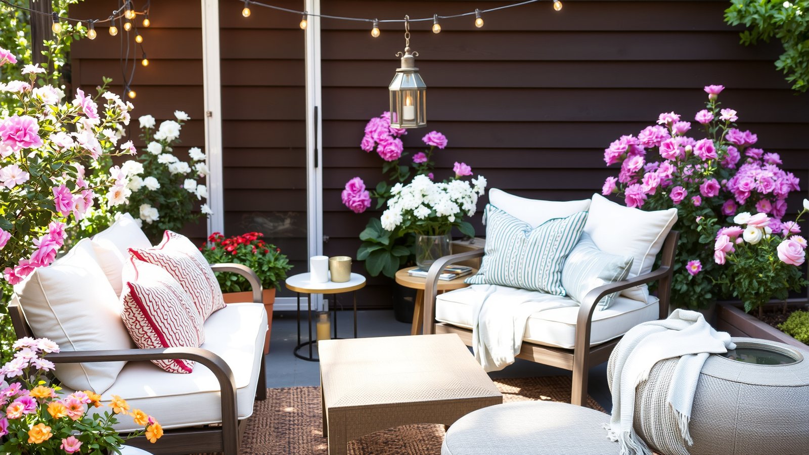 11. Cozy Outdoor Nooks