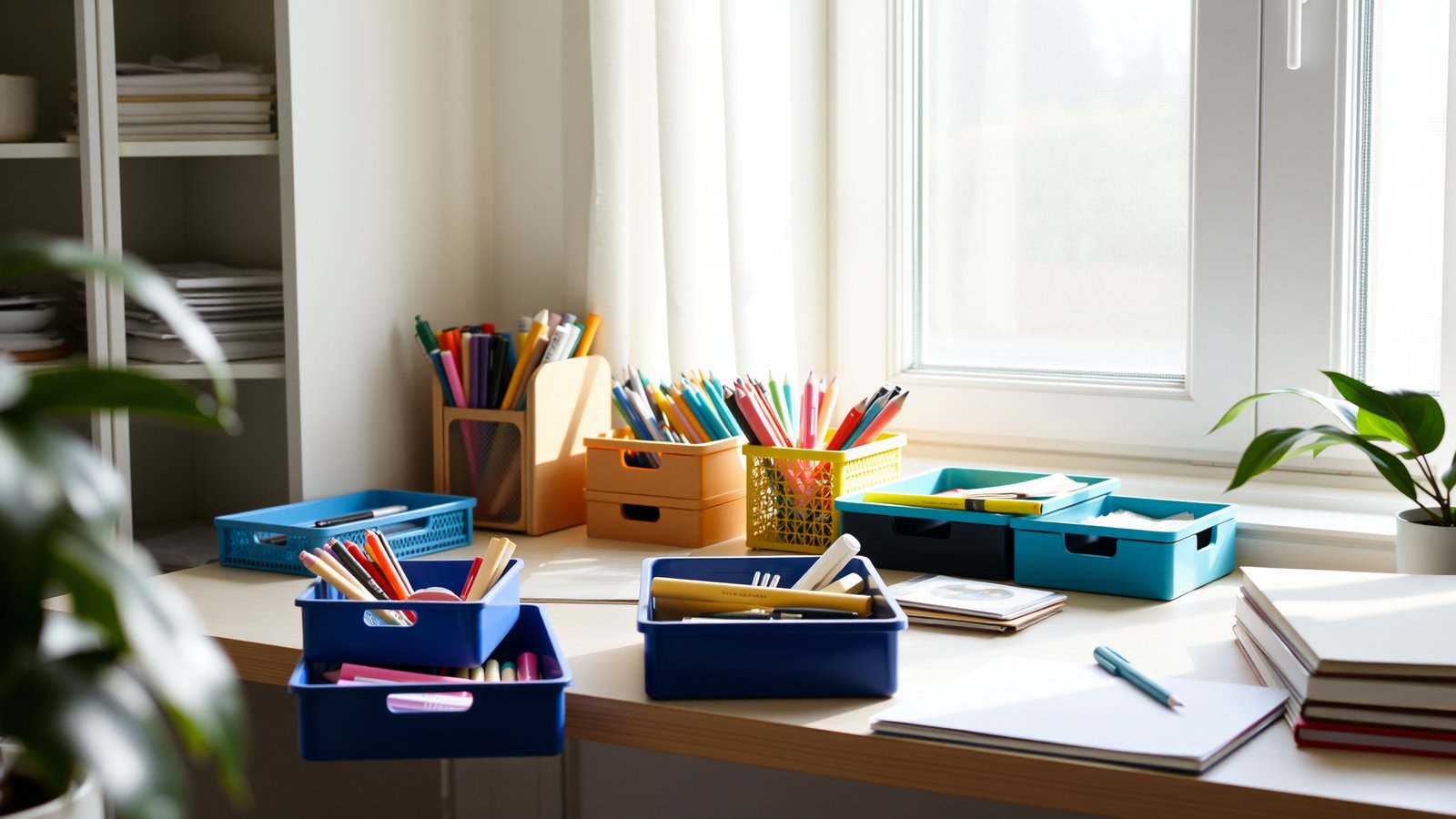 11. Desk Organization Station