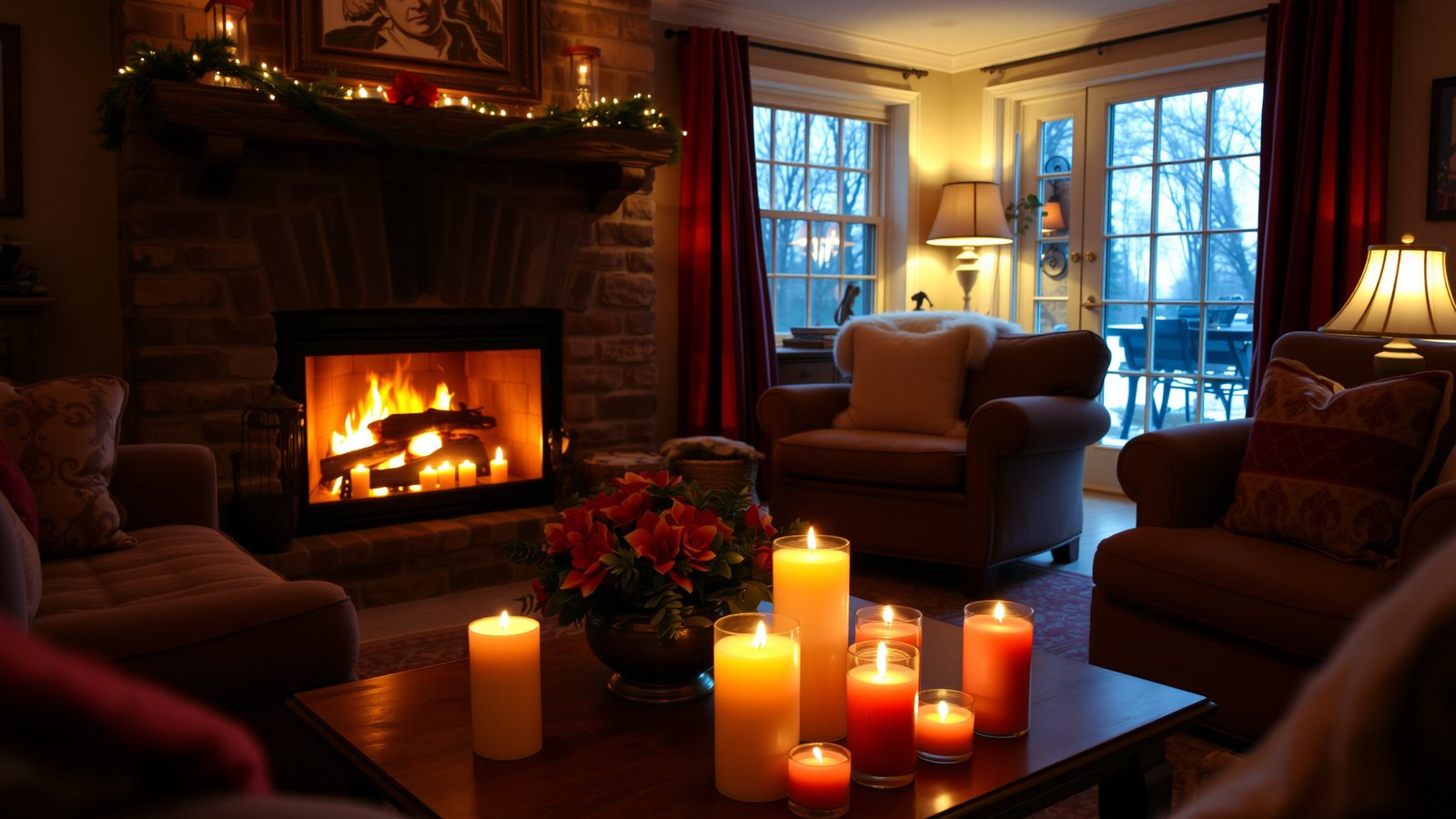 12. Add a Fireplace or Candles