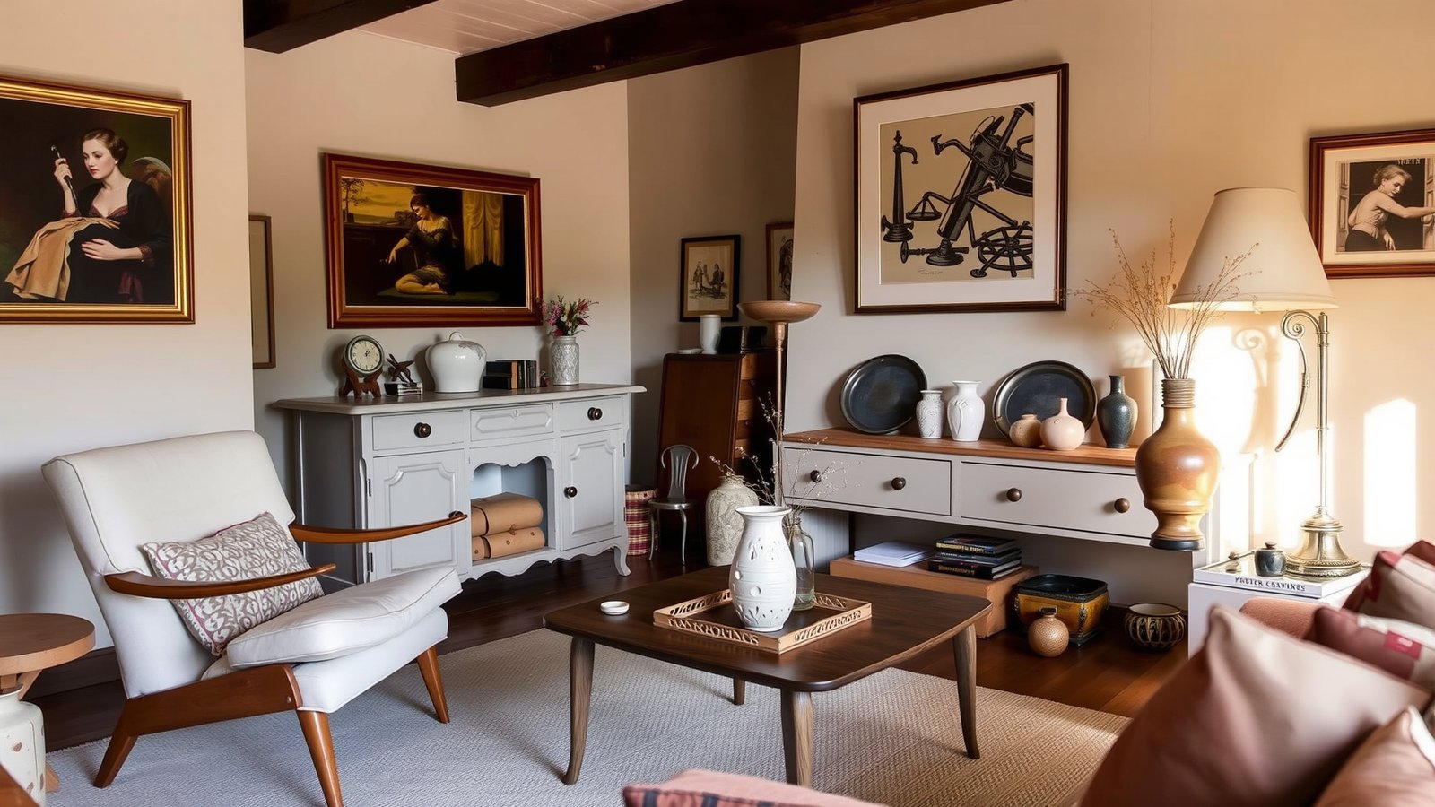 13. Incorporate Vintage Finds