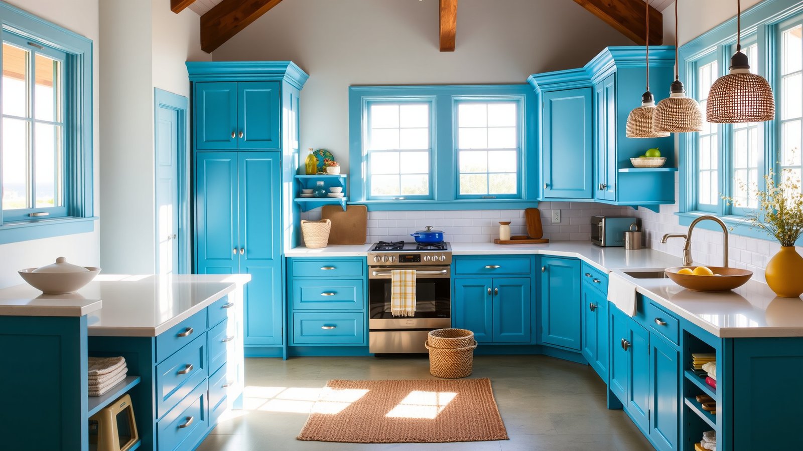 14. Bright Ocean Blue