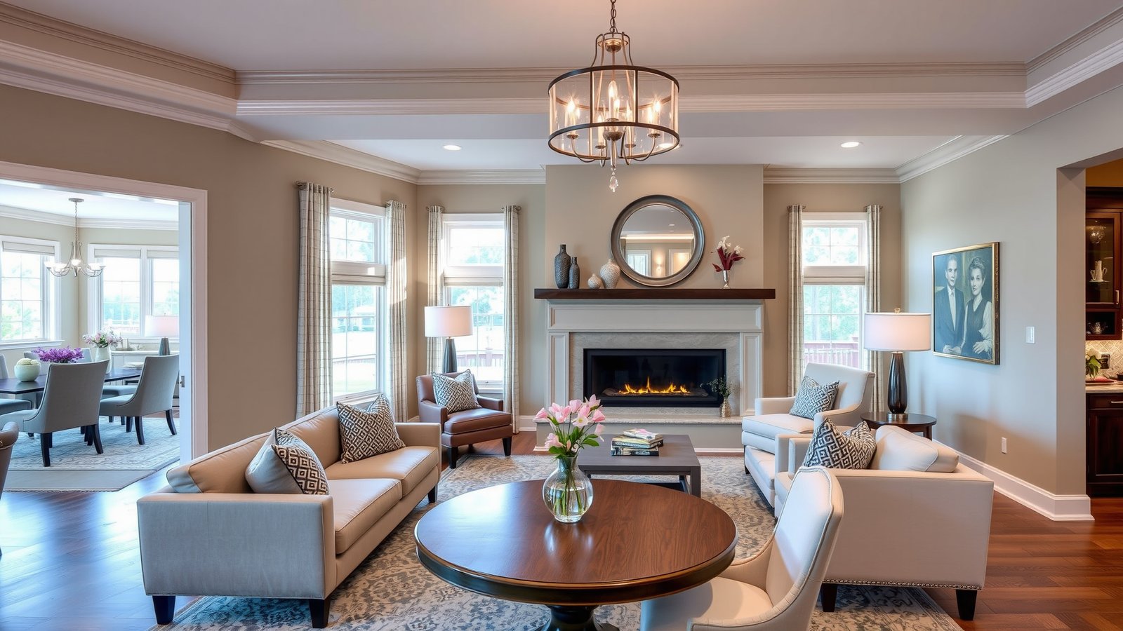 14. Double-Sided Fireplace