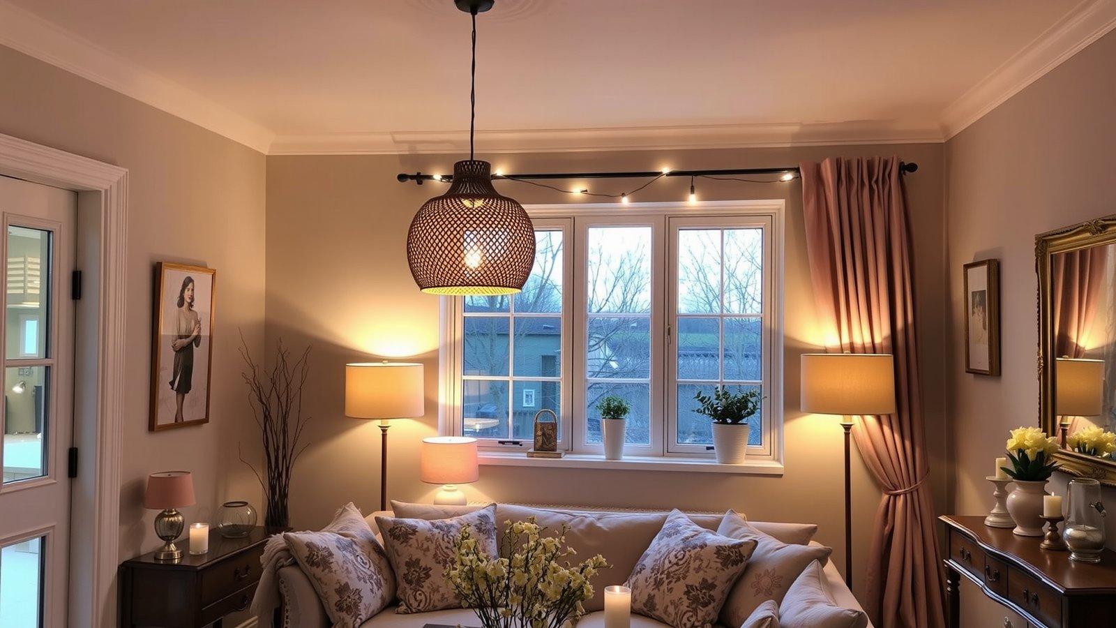 14. Soft Lighting Fixtures