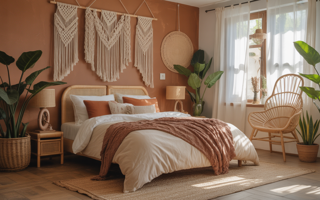 15 Beautiful Boho Style Bedroom Ideas