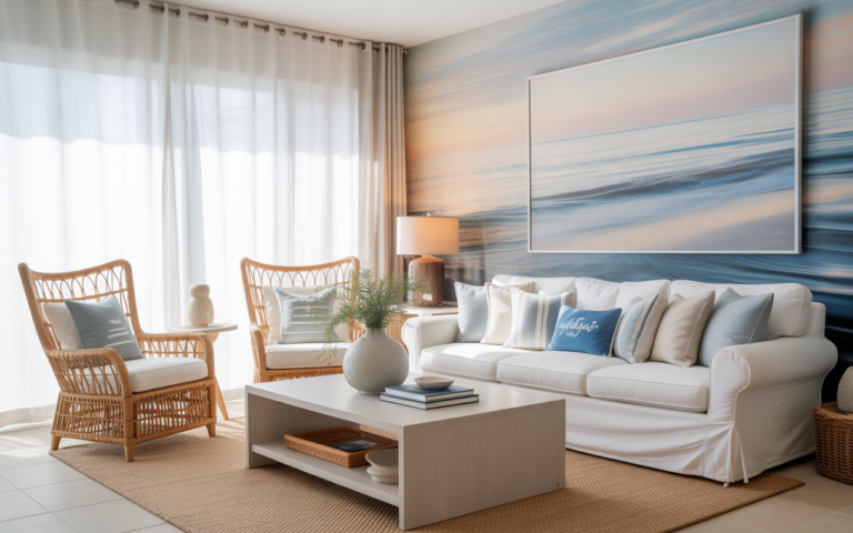 15 Contemporary Coastal Living Room Ideas