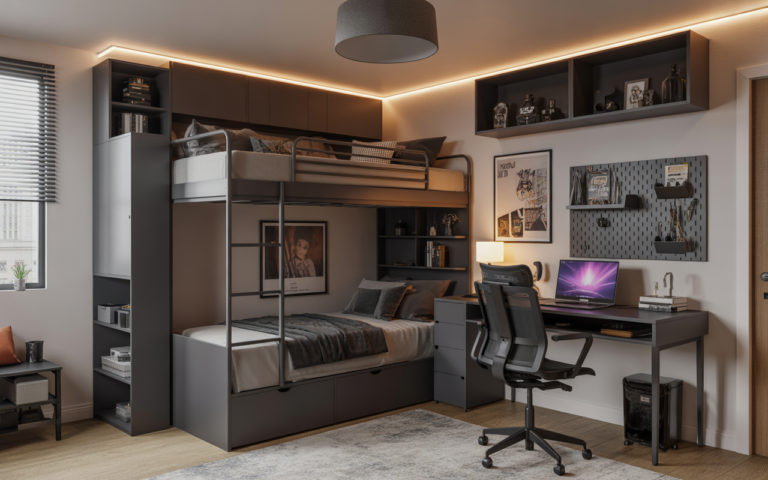 15 Cool Dorm Room Ideas for Guys