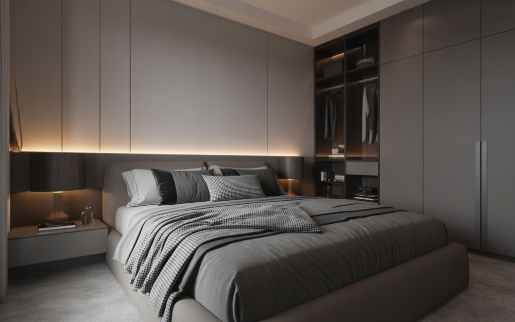 15 Modern Men’s Bedroom Ideas