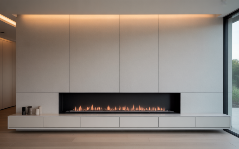 15 Sleek Modern Fireplace Ideas for Living Rooms