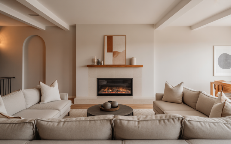 15 Stylish Corner Fireplace Design Ideas