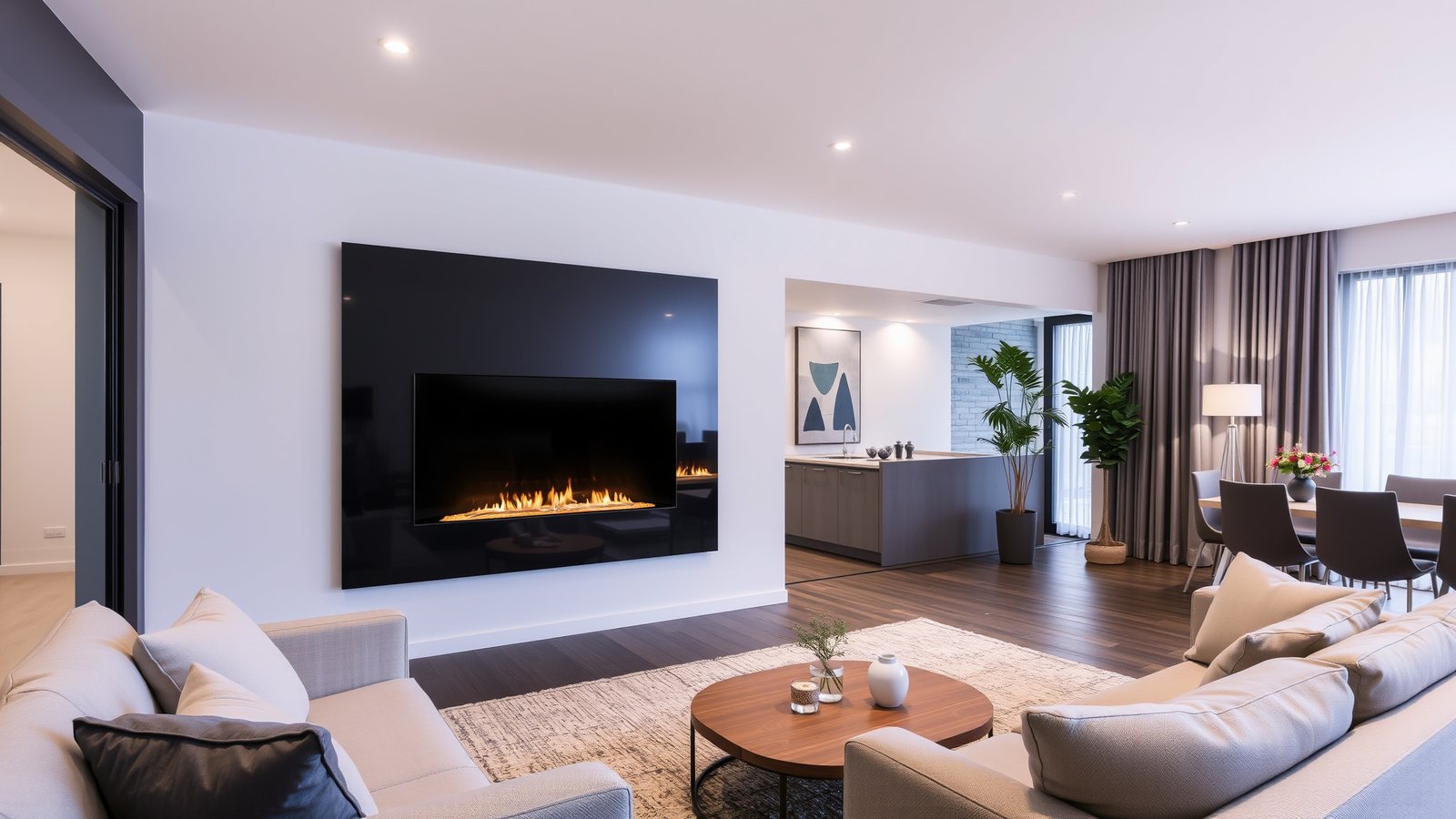 15. Smart Fireplace Technology