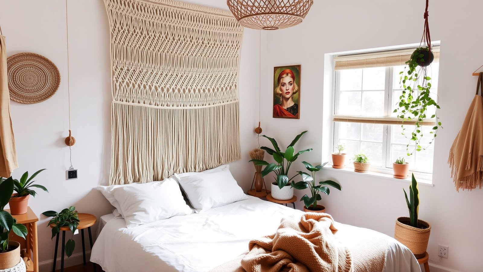2. Macramé Wall Hangings
