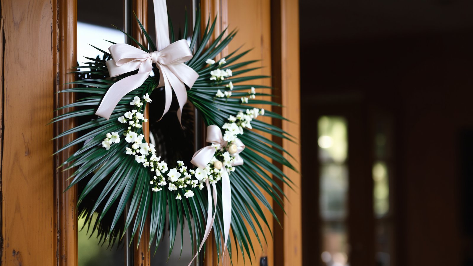 2. Palm Leaf Wreaths