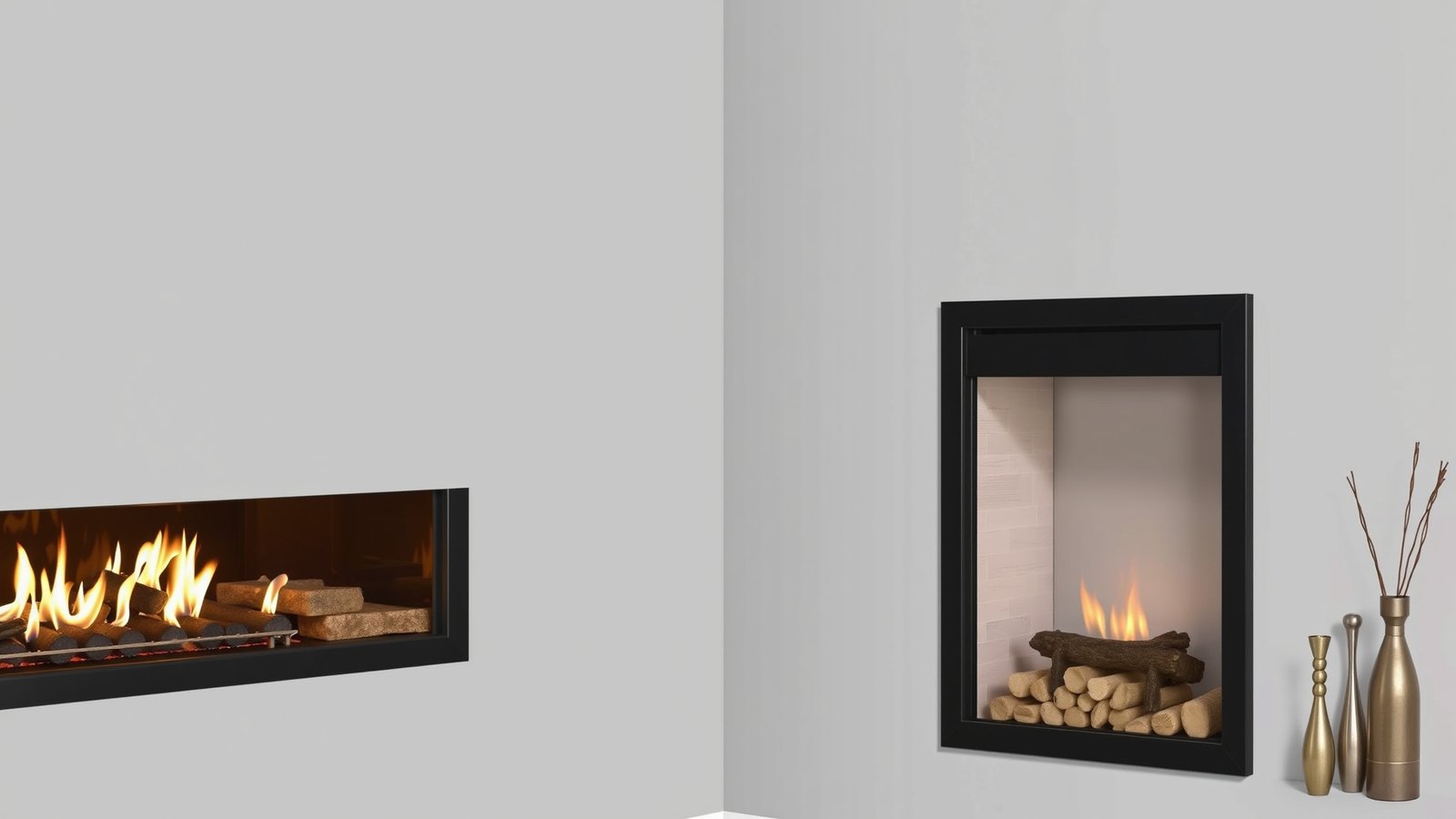 4. Sleek Black Frames