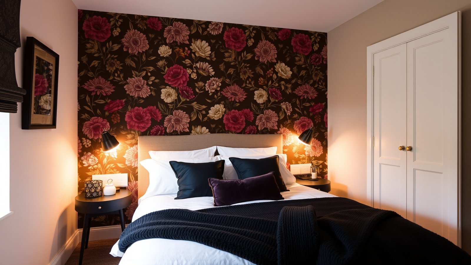 5. Statement Wallpaper