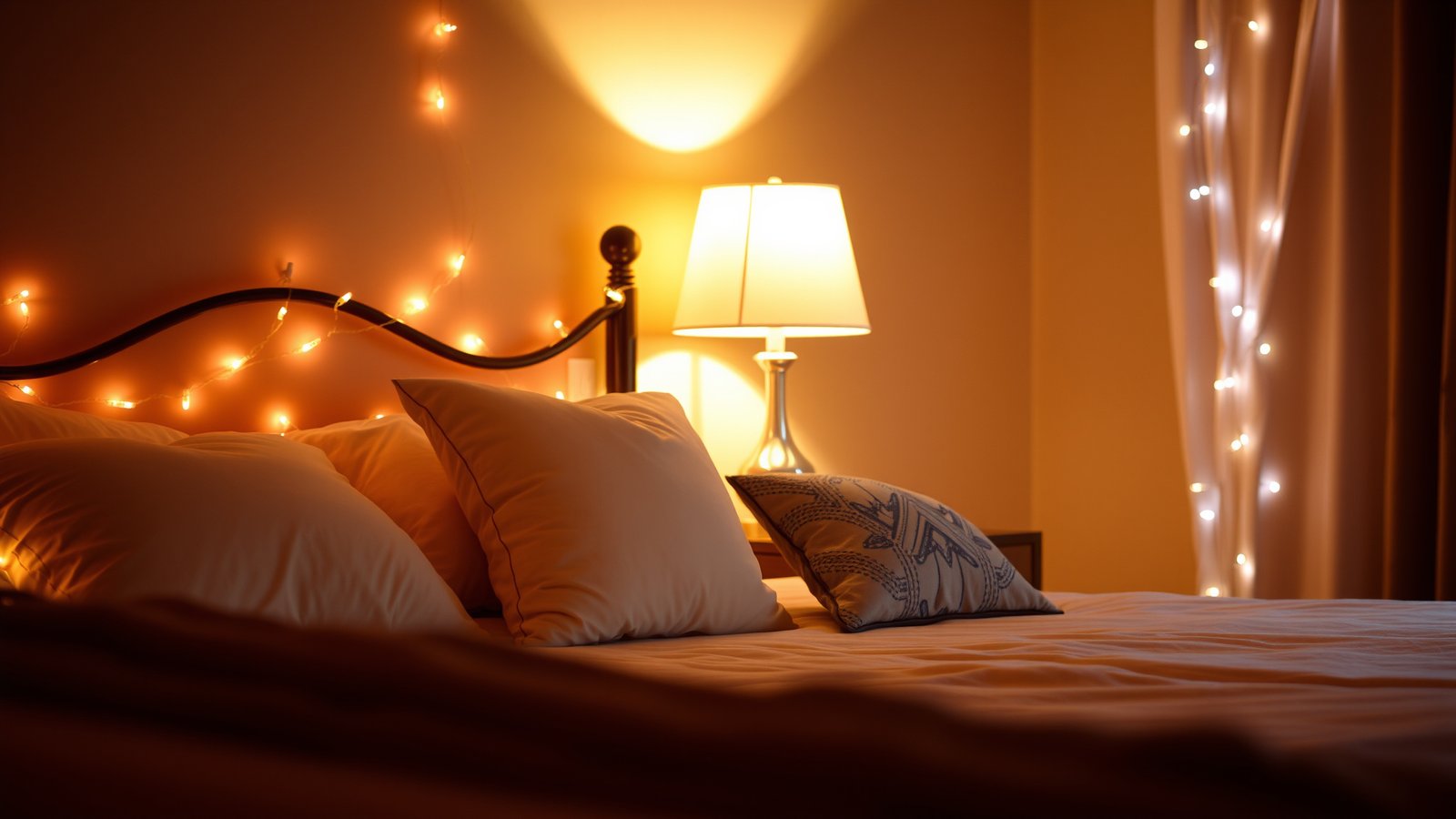 6. Incorporate Cozy Lighting