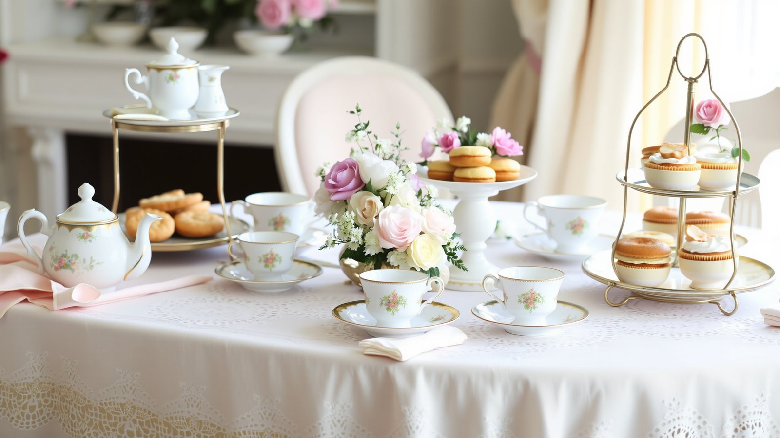 6. Vintage Tea Party